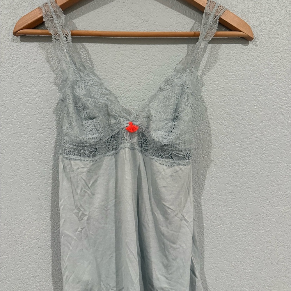 Eberjey Gray Lace Camisole Intimates Sleepwear